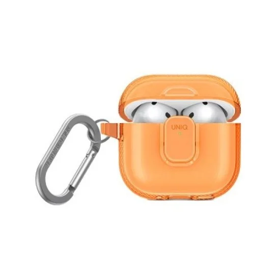 Uniq Glase Pro Airpods 4Th Gen Lock Case - Golden Citrus